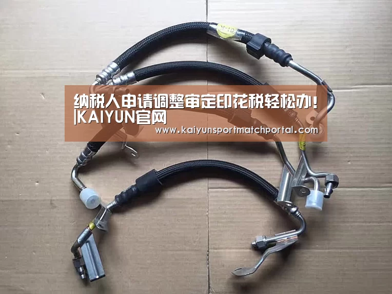 纳税人申请调整审定印花税轻松办!|KAIYUN官网(图2) 开云官网导航